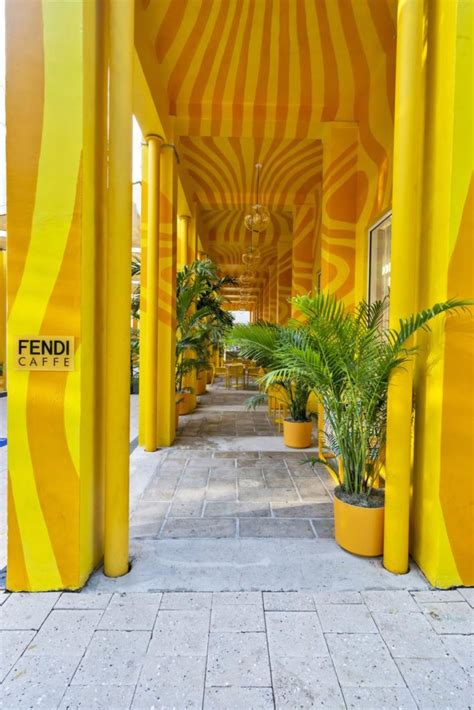 the fendi cafe miami